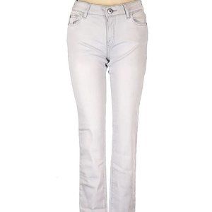 DL1961 Sz 26 Women's White Margaux instasculpt ankle skinny smart denim faulkner